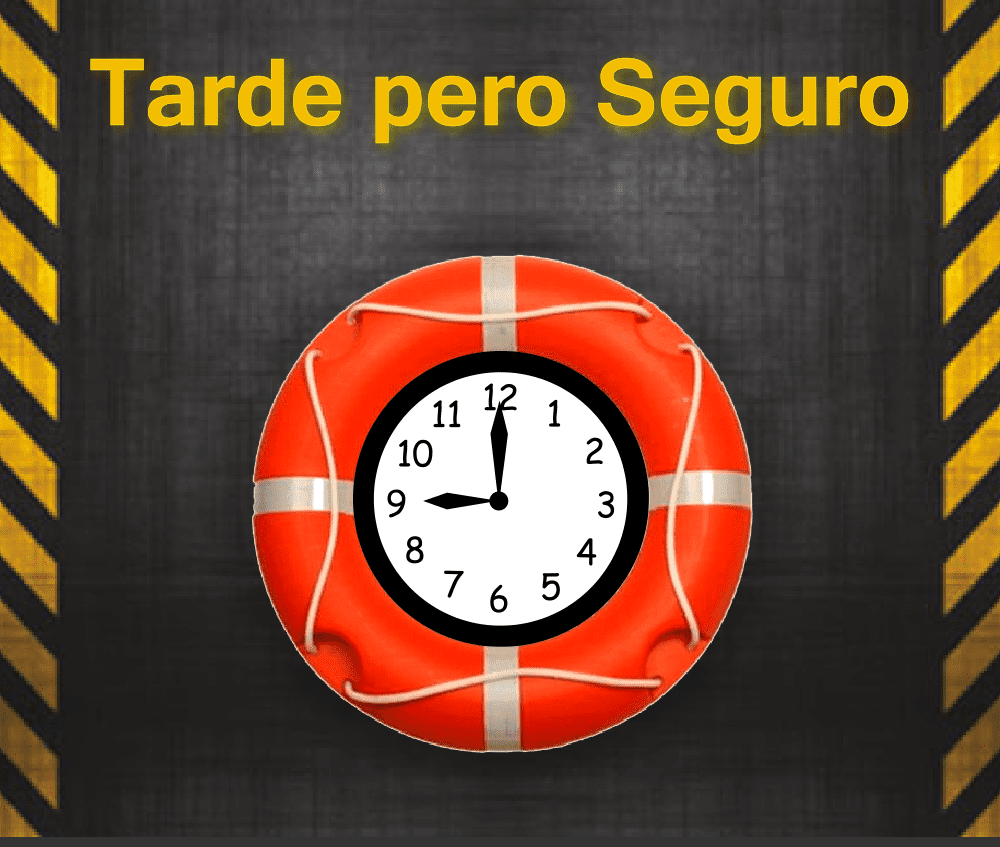 Tarde pero seguro