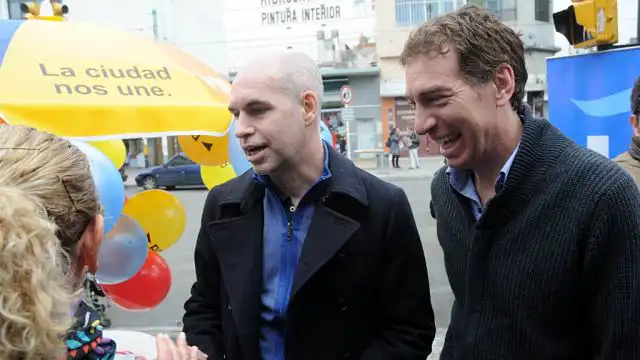 Horacio Rodriguez Larreta y DIego Santilli Formula Ciudad de Buenos Aires 2019
