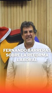 🗣️ "No es la legislación la que crea trabajo, sino las condiciones económicas del país", afirmó. 

🚨 @fernandobarrera_oficial pasó por #codigo de barras

📍 El Secretario de Profesionales y Presidente de la Agrupación Peronista Blanca de UPCN, nos comentó  detalles acerca del proyecto de reforma laboral que el gobierno enviará al congreso. 

🔴 Encontrá la entrevista completa en Youtube ¡No te la pierdas

#fernandobarrera #política #secretarioprofesionales #upcn #peronistablanca #reformalaboral #gobierno
