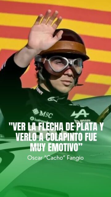 🏎️Oscar “Cacho” Fangio, hijo de Juan Manuel Fangio, pasó por Salí de ahí👈🏻

🗣️Conversamos acerca de lo vivido en el Road Show y expresó sus ganas de poder reunirse con @francolapinto

🔴Reviví la entrevista completa en Youtube ¡No te la pierdas!
