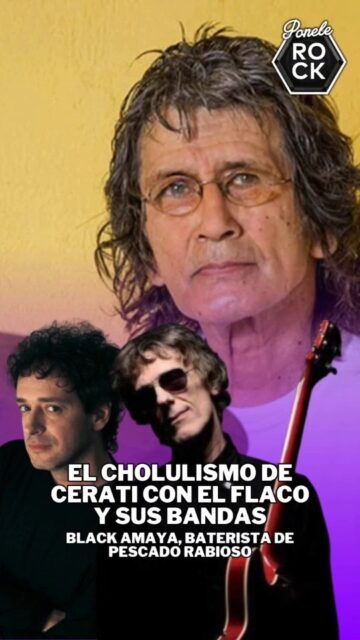 🎸 En PONELE ROCK charlamos con @jcblackamaya y nos contó una divertida anécdota con Gustavo Cerati durante el concierto Spinetta y las Bandas Eternas.

🎙️Entrevista por @paseoane