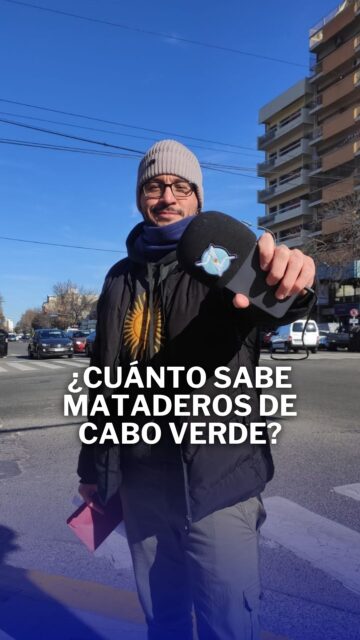 🇨🇻¿CUÁNTO SABES DE CABO VERDE? 

🎤Con el equipo de #TurnoMañana recorrimos las calles de Mataderos para preguntarle a los vecinos qué saben de nuestro contrincante en la previa del partido de hoy! 

🤔¿Y vos cuánto sabes?

#caboverde #argentina🇦🇷 #mundial2026 #mataderos