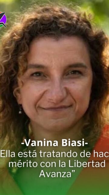 “ELLA ESTÁ TRATANDO DE HACER MÉRITO CON LA LIBERTAD AVANZA” | Vanina Biasi

Hoy en Salí de ahí hablamos con Vanina Biasi , Legisladora en CABA del Frente de Izquierda, quien analizó las declaraciones de Clara Muzzio, Vicejefa del Gobierno de la Ciudad Autónoma de  Buenos Aires, con respecto a la Ley de Educación Sexual Integral (ESI). 

🎧 Escuchá Salí de ahí 📻 de 🗓 lunes a viernes de 1️⃣4️⃣ a 1️⃣7️⃣ hs

📲 WhatsApp ➡️ 1️⃣1️⃣ 4️⃣0️⃣9️⃣4️⃣ 7️⃣1️⃣0️⃣0️⃣

💻 https://frecuenciazero.ar/