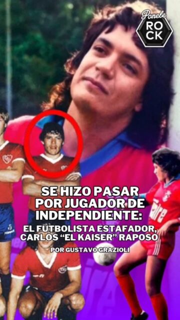🎸 En PONELE ROCK nuestro columnista @gustavo.grazioli nos contó sobre el futbolista estafador Carlos Henrique Raposo.

🎙️Conduce @paseoane 

#ponelerock #futbol #argentina #viral