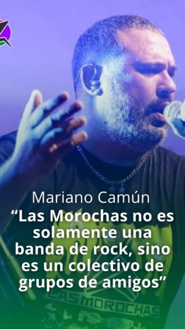 LAS MOROCHAS | Mariano Camún 

En Salí de ahí hablamos con Mariano Camún, vocalista de la banda de rock Las Morochas, nacida en la ciudad de Junín (Bs.As.), para promocionar su presentación del 5 de Septiembre en Club Lucille (Gorriti 5520). 
Las entradas las encuentran en la bio de sus redes sociales o en la página de Aportickets. 

🎧 Escuchá Salí de ahí 📻 de 🗓 lunes a viernes de 1️⃣4️⃣ a 1️⃣7️⃣ hs

📲 WhatsApp ➡️ 1️⃣1️⃣ 4️⃣0️⃣9️⃣4️⃣ 7️⃣1️⃣0️⃣0️⃣

💻 https://frecuenciazero.ar/