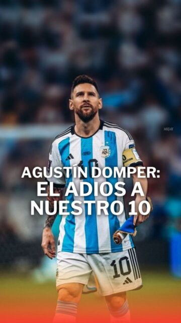 🗣️"No lo veo a Messi jugando mucho mas"

🚨@agudomper pasó por #CodigoDeBarras

📍El periodista deportivo y entrenador de futbol nos conto sobre el futuro de Lionel Messi en el fútbol y en la Seleccion Argentina. 

🔴Encontrá la entrevista completa en Youtube ¡No te la pierdas!

#messi #seleccionargentina #lionelmessi