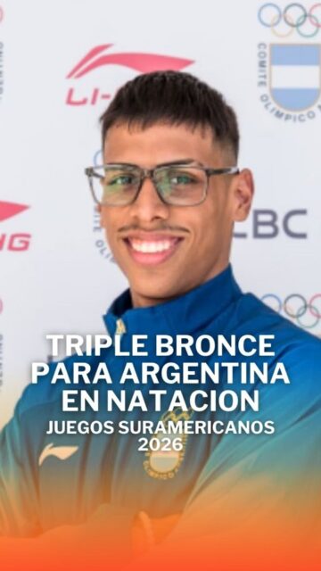 🗣️"Fue un debut soñado en la selección mayor"

🚨@Josean_materano pasó por #CódigodeBarras

📍@Josean_materano, nadador argentino, habló de sus tres medallas de bronce en los #JuegosSuramericanos de #SantaFe2026 🇦🇷
 
🔴 Encontrá la entrevista completa en Youtube. ¡¡No te la pierdas!!
 
#juegossuramericanos2026 #santafe2026