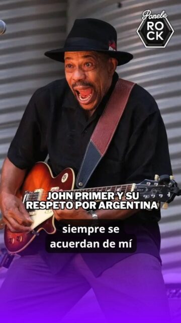 🎸En PONELE ROCK charlamos con @johnprimerblues y nos confesó el respeto que tiene por Argentina.

🎙️Entrevista por @paseoane 

#ponelerock #musica #blues #argentina #viral