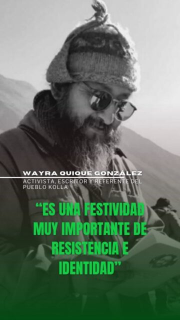 En el noroeste argentino, cada 2 de noviembre se conmemora el Día de las almas, una jornada en la que las casas y los cementerios se preparan para recibir la visita de aquellos seres queridos que han abandonado el mundo terrenal. 

En salí de Ahí, nos comunicamos con Wayra Quique González, activista, escritor y referente del Pueblo Kolla en la región de Jujuy y Salta. Nos contó sobre la importancia de esta festividad, las preparaciones previas a la misma. Además de sobre cómo se va pasando de generación en generación y que modificaciones sufrió en la actualidad.

🎧 Escuchá Salí de ahí 📻 de 🗓 lunes a viernes de 1️⃣4️⃣ a 1️⃣7️⃣ hs

#salideahi #diademuertos💀 #jujuy #culturapopular #tradicion