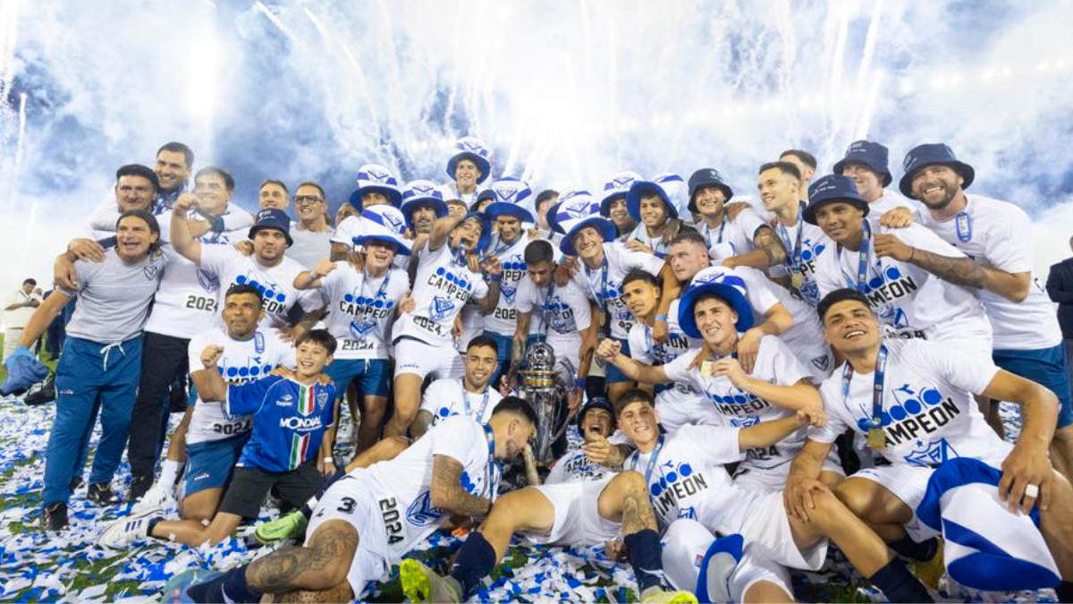 Vélez es campeón de la Liga Profesional