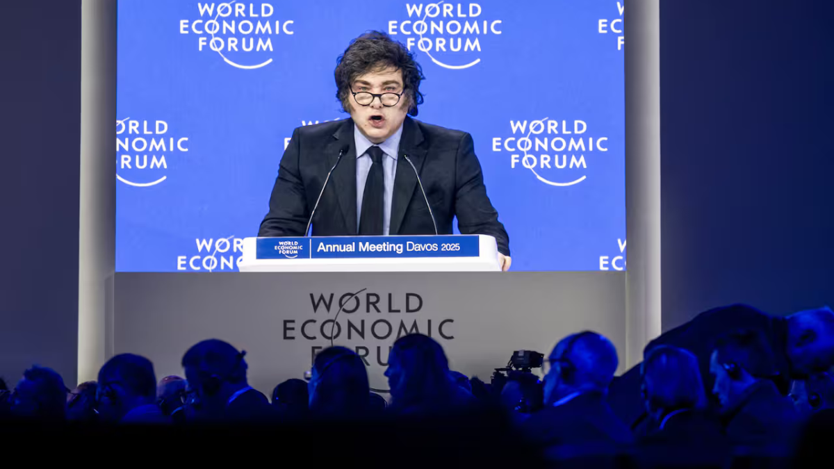 Milei brindó un provocador discurso en Davos en busca de inversiones