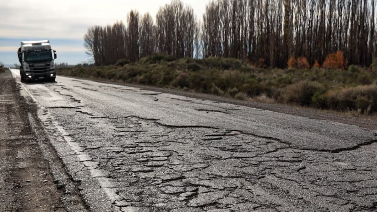 Aumenta el deterioro de las rutas argentinas